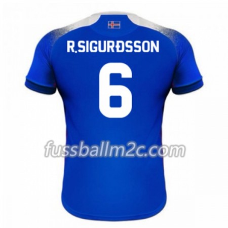 Fußballtrikots Island R.Sigurdsson 6 Heim Trikotsatz WM 2018